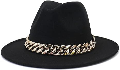 Fedora-hatter for kvinner med bred brem, fasjonable damehatter til kjole