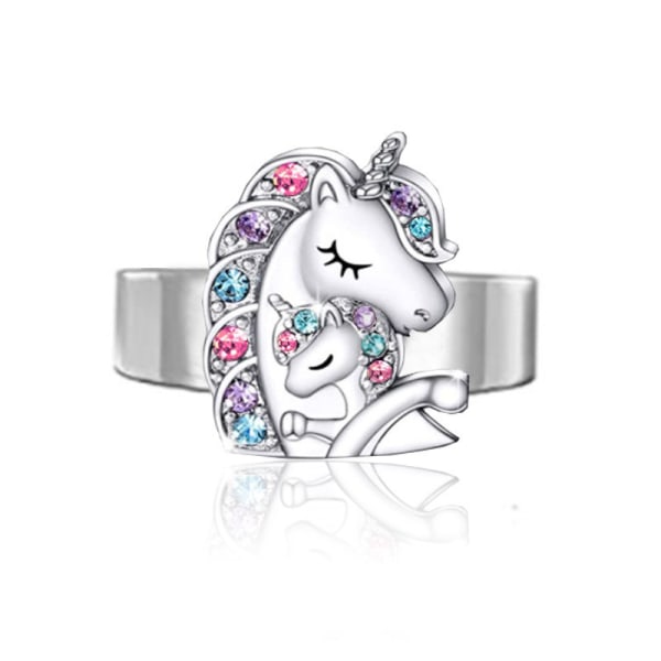 Unicorn halsband Stud örhängen kostym dam smycken set