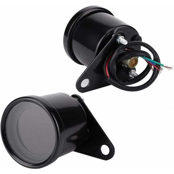 12V Digital Motorcykel Speedometer, Universal Omdrejningstæller, 5.5 x 6