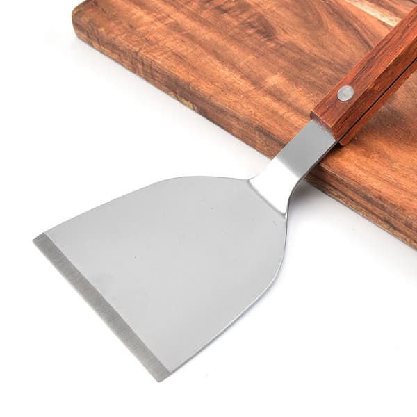 Sæt med 1 plancha-spatler, plancha-redskaber til plancha-grill（27,3cm)