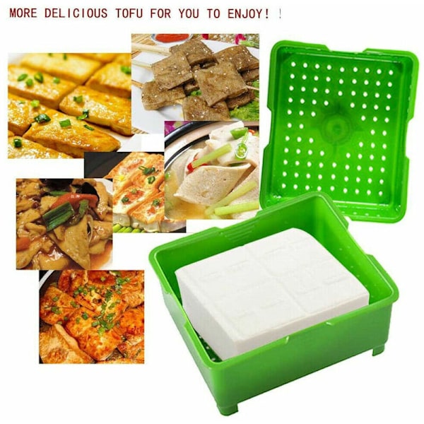 Tofu Press Form Form Maker DIY Hjemmelaget Ost Soya Bønneost Plast