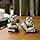 2 PCS Ugle Statuer Dekor, Ugle Lesebok Figur Søt Håndlaget St