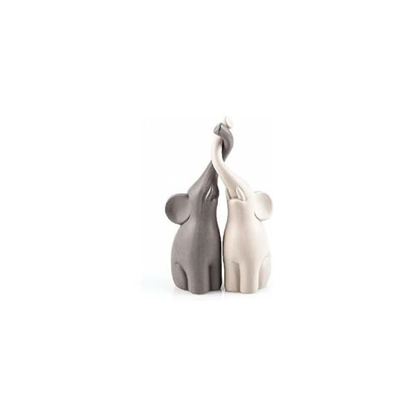 Elefant-elskere - Højde: 25,5 cm