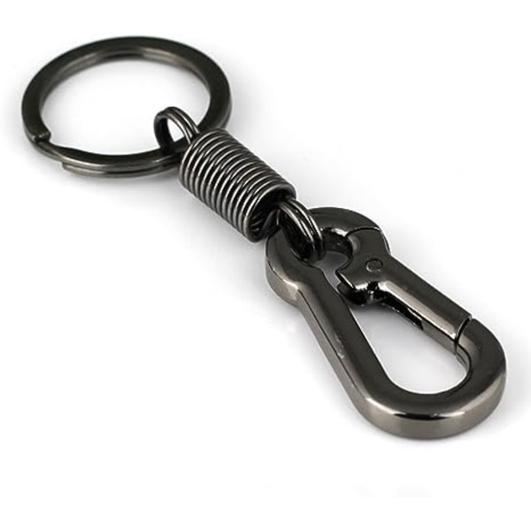 Retro Style Enkel Stærk Karabinhage Form Nøglering Nøgle Ring