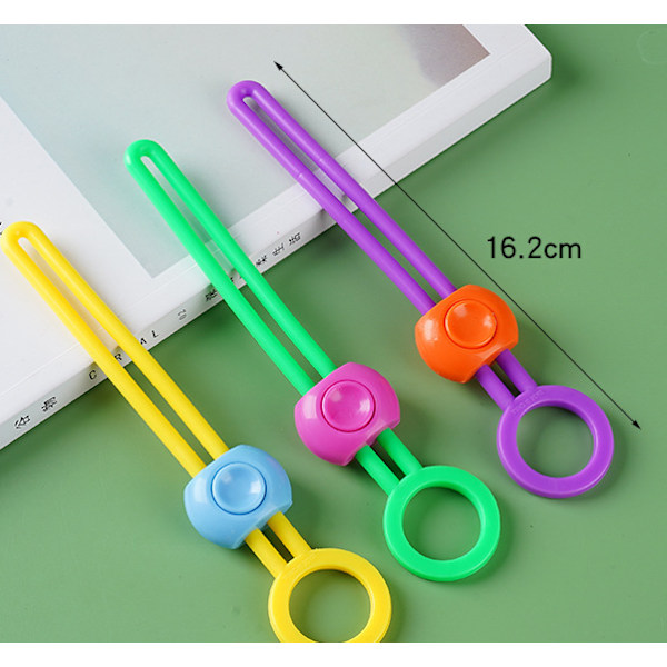 15 stk Matposeforsegler, Plastmatposeklips, Matklips for Snacksposer, Oppbevaringsposer, Ladingkabel