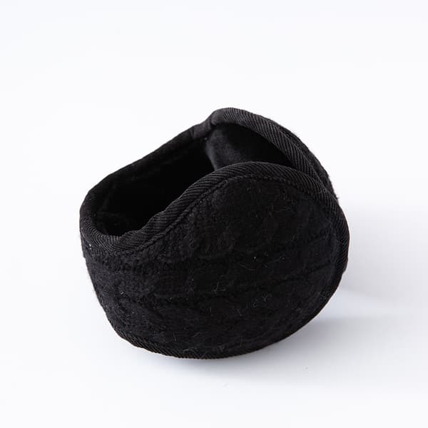 6 st Unisex Varm Stickad Öronmuffar Päls Fleece Vinter Öronmuffar