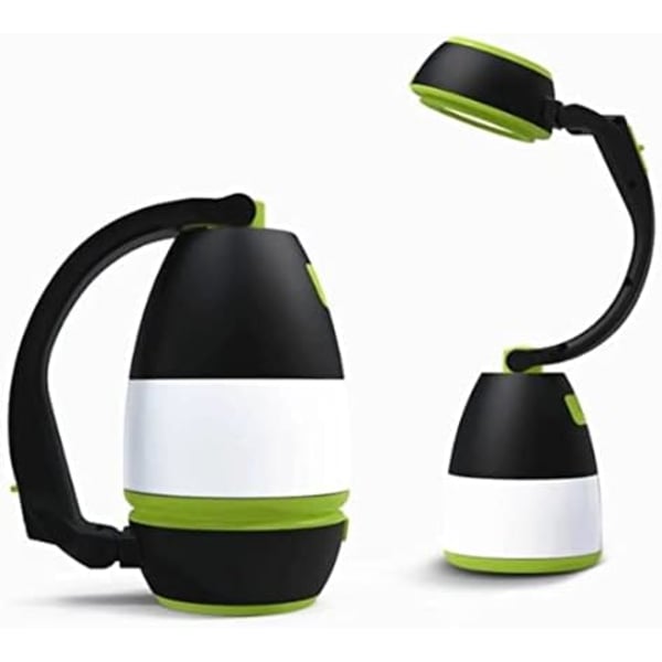 3 i 1 multifunktionsficklampa med inbyggt uppladdningsbart litiumbatteri