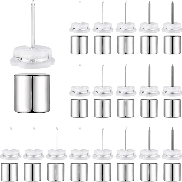 Magnetiske trykknapper til vægge og opslagstavler (10 stk.)