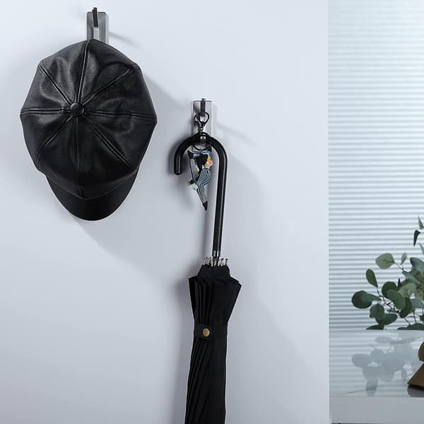 Självhäftande krokar, handdukskrokar klibbiga dubbla krokar moderna