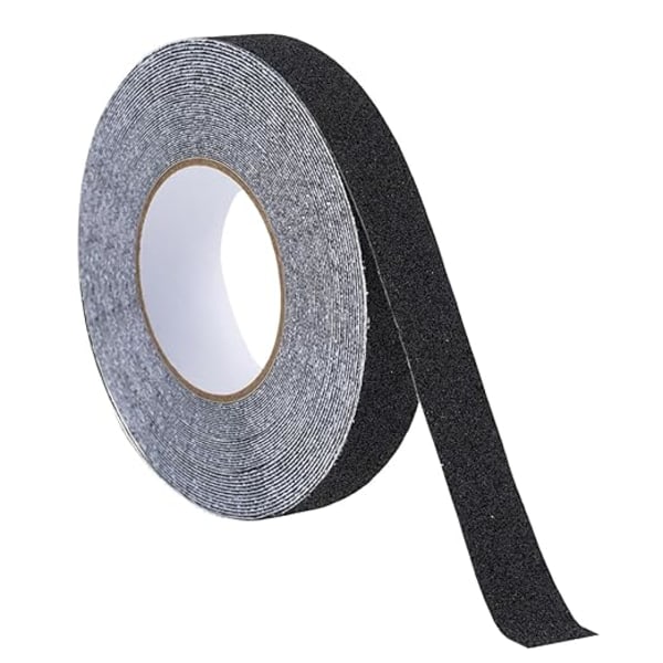 Klæbende skridsikker tape til trapper, 2,5 cm × 20 m trappe skridsikker tape, udendørs