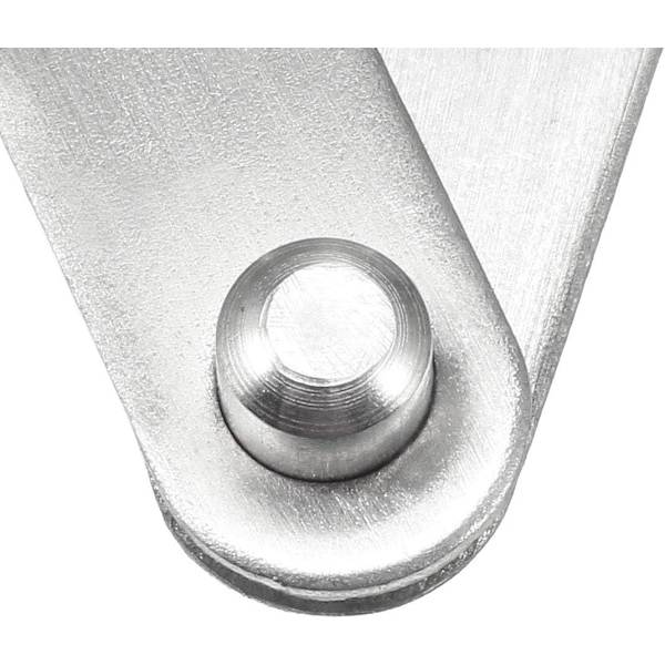 4 st Dörrgångjärn i Rostfritt Stål 360° Rotering 60mmx11mm