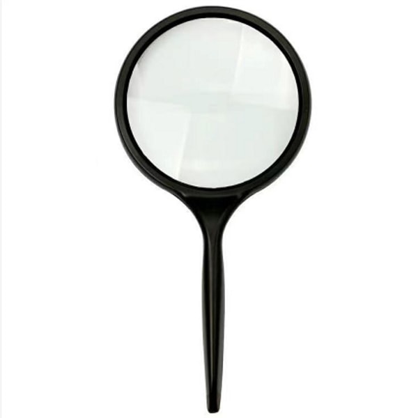 Förstoringsglas - Svart