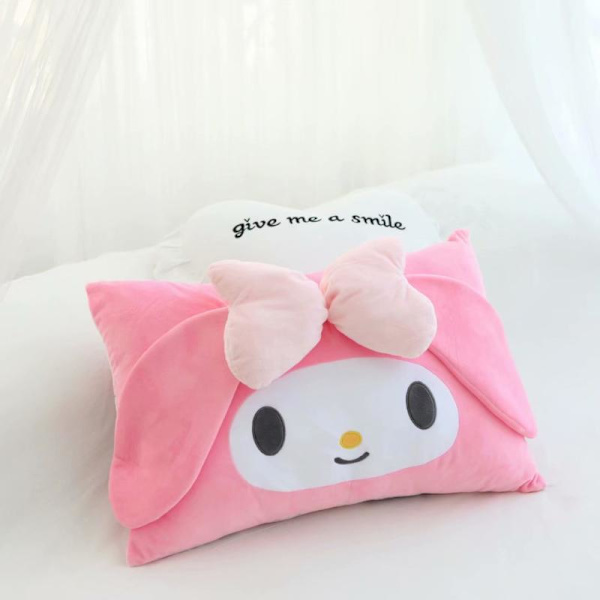 Søt pute, 15\" tegneserie putetrekk, Kawaii ting bomull putetrekk for hjem sofa og tenåringsjenter soverom dekorasjon sovesal