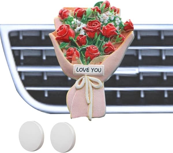 Roses vous aiment accessoires de fleurs assainisseur d'air, décor