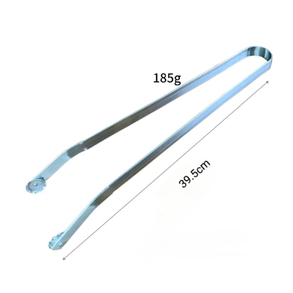 Grill Roulette Tænger, Pølse Vende Tænger, Lange Grill Tænger 39.5cm