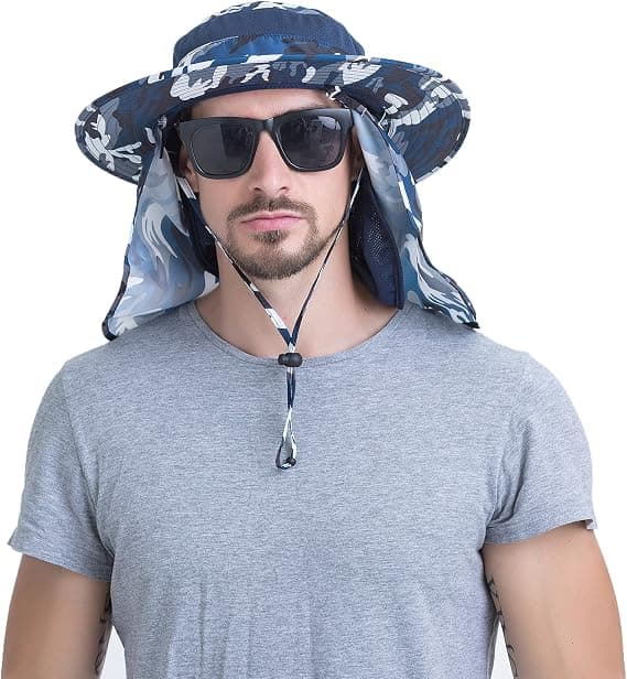 Fiskehatt Solhatt Herr Dam Sommar Utomhus Jakt Hatt, UV Pro