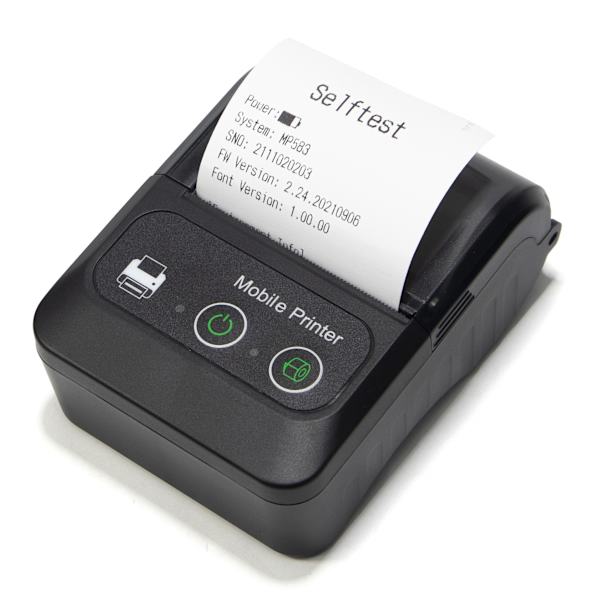 Kannettava lämpökuittiprintteri langaton Bt Mini kuitti kuitti Pos-mobiiliprintteri, Esc/pos yhteensopiva Android Ios Windowsin kanssa