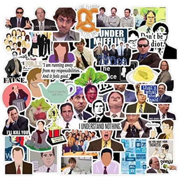 Office Stickers (50 st) Meme Stickers 4-pack