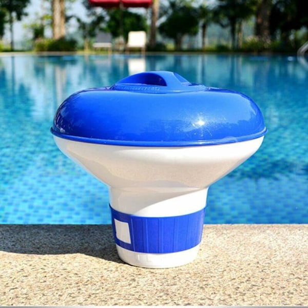 Pool Klor Float för Klortabletter, Hållbar Pool Klor Tablett Float, Klor Dispenser, Pool Klor Dispenser