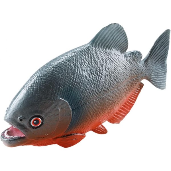 Kunstig Piranha-leketøy, vill fiskemodell, falsk fisk, simulert fisk