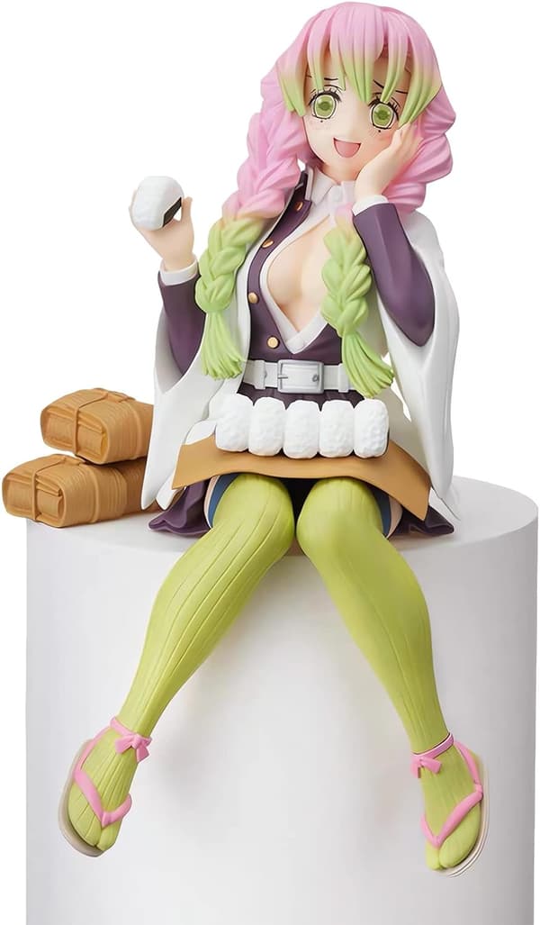 Mitsuri Kanroji Actionfigur Spøkelsesdreperfigur Spis Riskuler