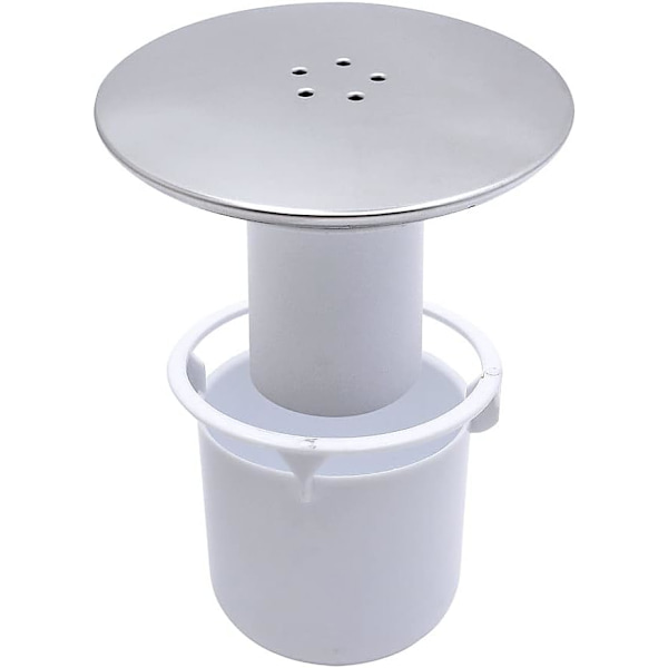 90mm/115mm Dusjristdekselutskifting, Universal Dusjristdeksel, Krom Dusjpropp, Rask Strøm