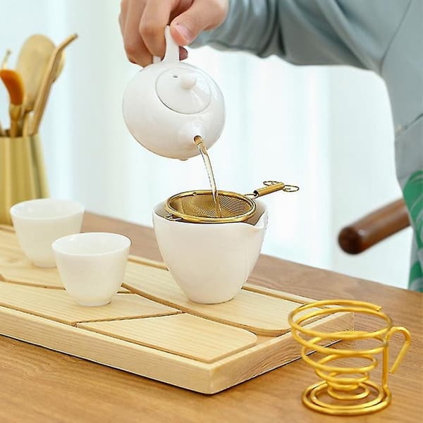 Varmebestandig te-sil med luktfri, rustfri japansk stil te-diffusor for husholdningsbruk