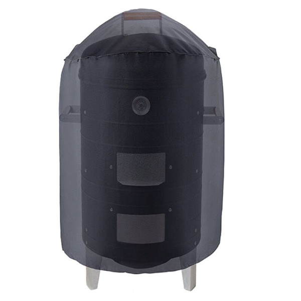 190T Grilldække til Premium Kulgrill, Kulgrill, Robust Vandtæt Kedelgrilldække, Fade- og UV-resistent Sort 27,5*27,5 Tommer