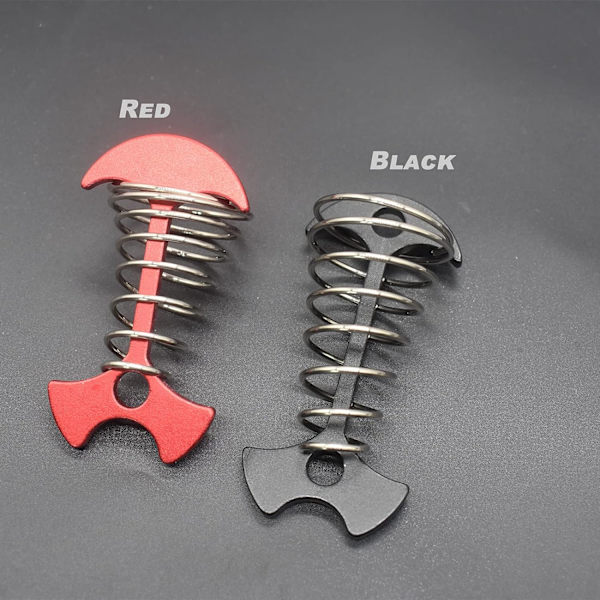 8 st Aluminiumlegering  Fishbone Tältpinnar Däckförankringsspikar med