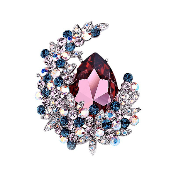 Fashion Rhinestone med Crystal Smycken Dam Broscher & Pins