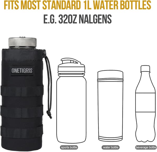 32 oz vannflaskepose - Oppgradert vannflaskeholder, s