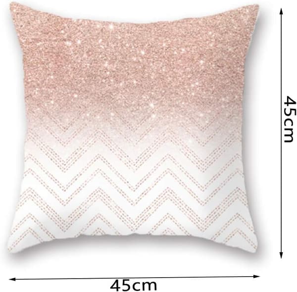4 søde pudebetræk til sofaen, enkle pudebetræk til sofaen, velegnet til stue, soveværelse, hotelsofa (45 * 45cm)