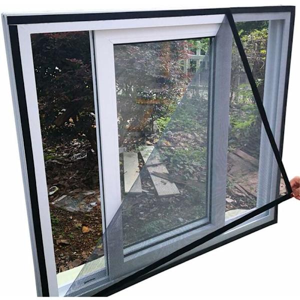 1,8x1,7m, Anti Myg Anti Insekt Flue Vindue Skærm Netting Net Gardin