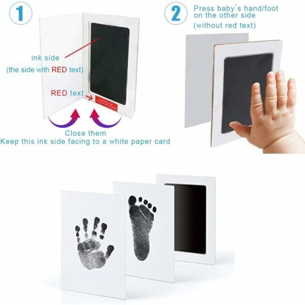 Baby Footprint, Baby Foot and Handprint Kit, Baby Footprint Kit,