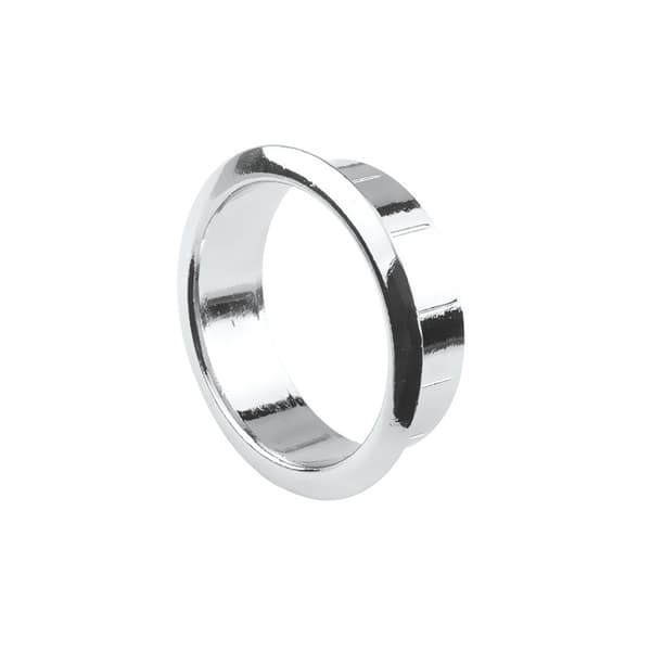 50mm Metal Skrivebords Gummiring - Dekorativ Ring til Møbelgennemføringsboks