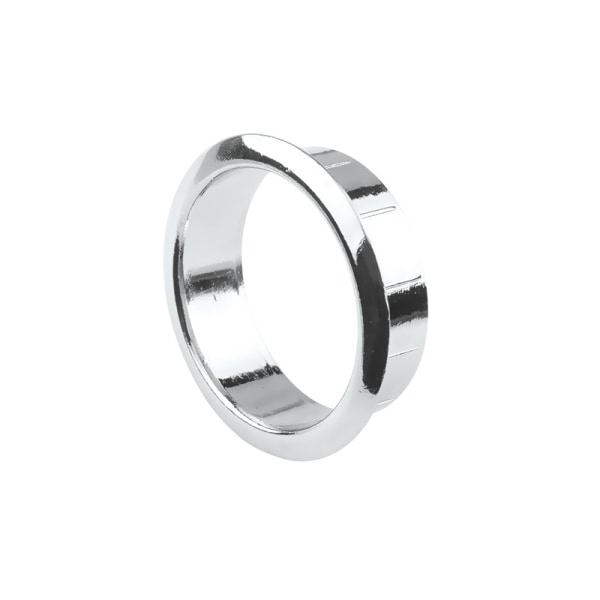 50mm metall skrivbordsgenomföring - dekorativ ring för möbeltråd
