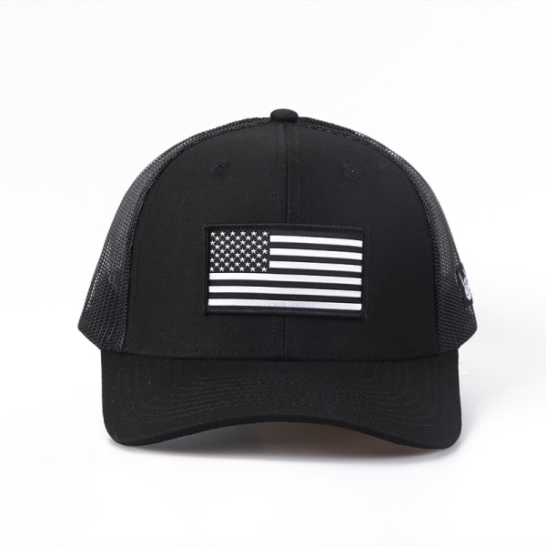 Snapback-hatut miehille - litteä hattu, miesten hatut Snapback, musta pohja