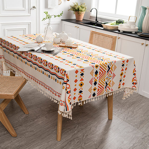 Interiör Softness Décor Line COZY HEART Rektangulär PVC-bordsduk