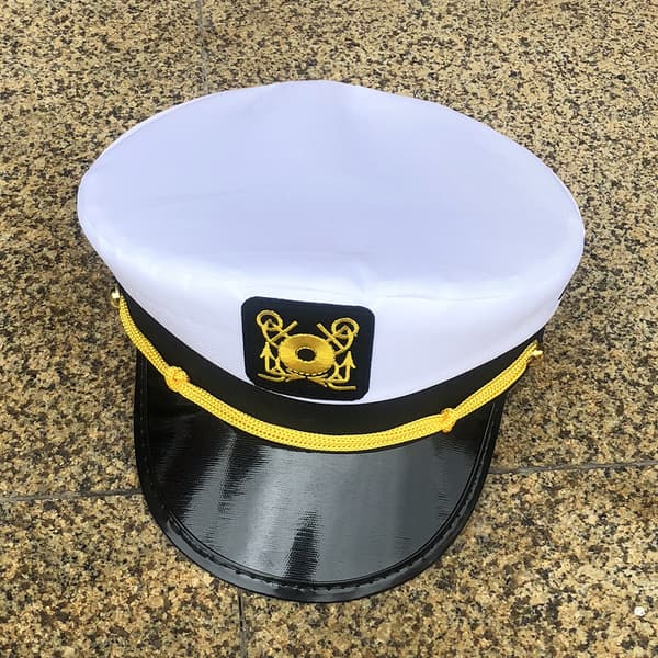 Yachting Captain Cap & Sailor Cap & Aviator Sunglasses Sailor Clo