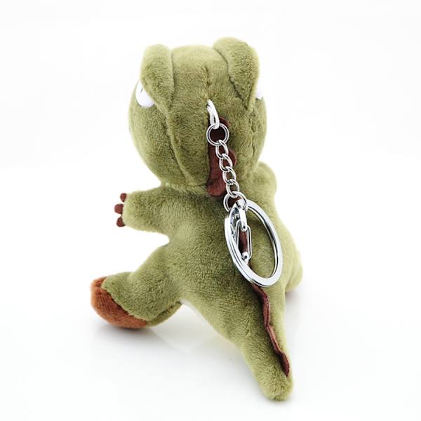 Plysch Dinosaurie Nyckelring Gosedjur Leksaker Ryggsäck Prydnader P