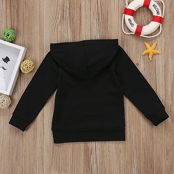 Baby drengetøj, langærmet pullover hættetrøje sweatshirt