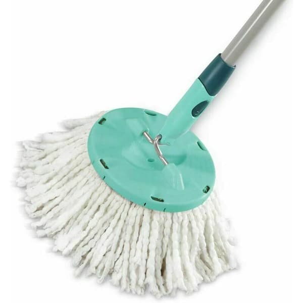 2-pack Clean Twist Disc Mop-ersättningshuvuden, idealiska för kakel