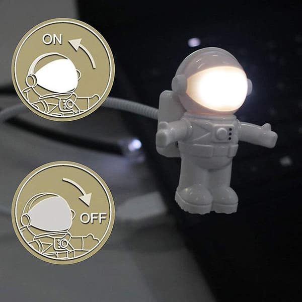 Romvesenlampe Fleksibel Mini Usb Led-lampe Lys Til Bærbar PC