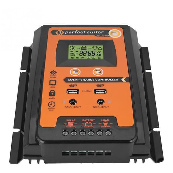 12v24v30a PWM solcellelader
