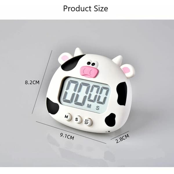 Kök Timer, Söta Tecknade Djur Nedräkningstimer, Digital Kitc
