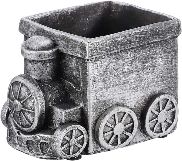 Retro bilformad blomkruka suckulent planter köksdekor