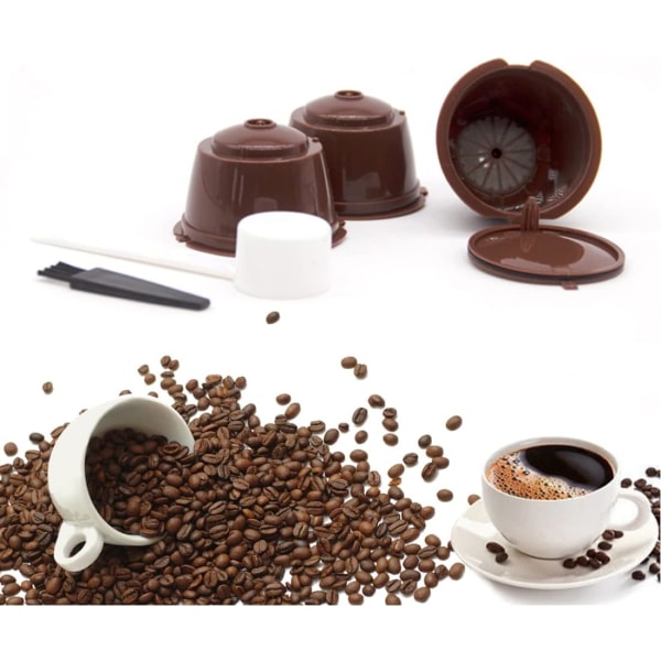 Återanvändbara kaffekapslar, påfyllningsbara pods Kaffe C