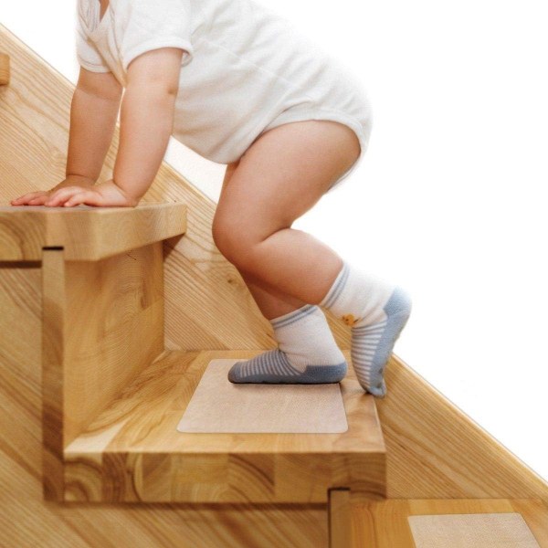 15-pack 4" x 24" förskurna trappsteg, halkfri mattkran utomhus
