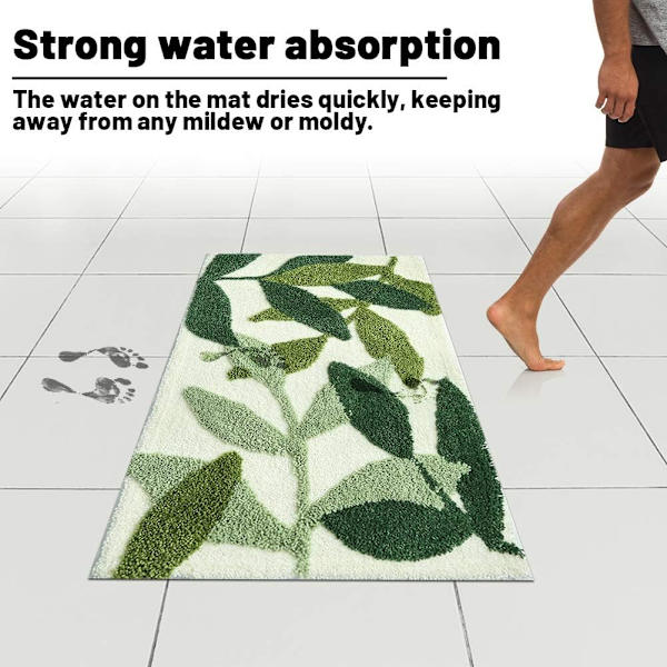 45 cm x 65 cm pienet kylpyhuoneen matot, pehmeät ja imukykyiset kylpymatot ammeelle, liukumattomat kylpyhuoneen matot