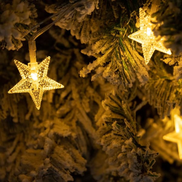 2-pack 80 LED stjärnljus, Plug in Fairy String Lights Wat